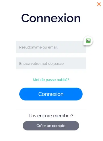 Connexion des membres du Together Casino