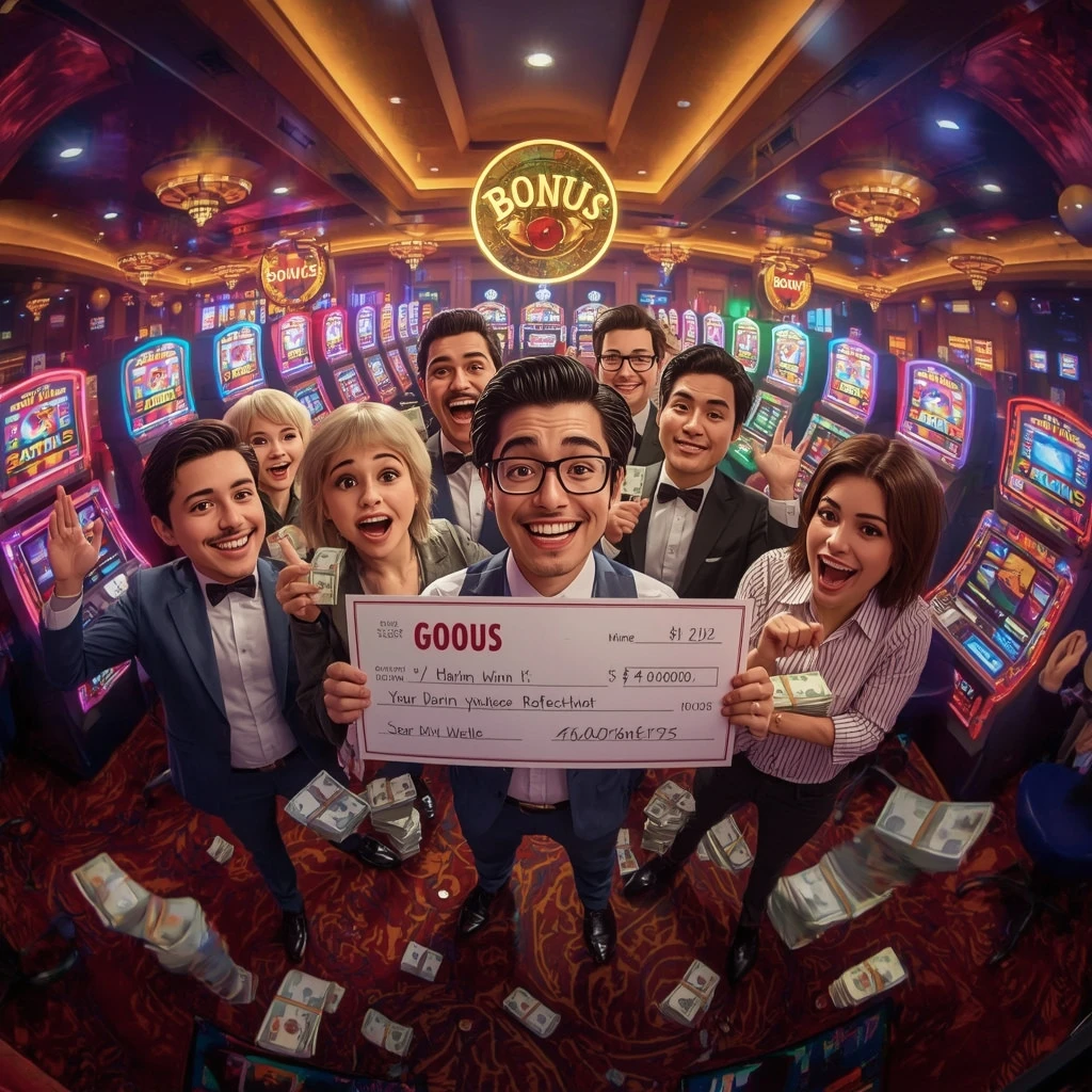 bonus dans les mains de l'homme au casino TOGETHER CASINO